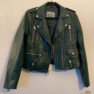 Levi’s Faux Leather Moto Jacket (S)